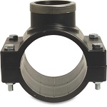 Pond Metric PVC-U Saddle Clamps