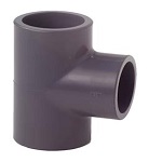 Pond Metric PVC-U 90 Degree Tee Section